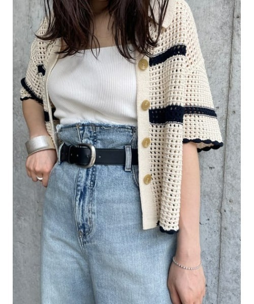 MOUSSY(マウジー)の「WIDE PLATE バングル(バングル/リストバンド・レディース・シルバー/ゴールド・FREE)」の21枚目の写真