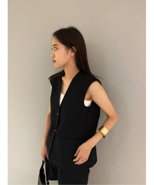 MOUSSY(マウジー)の「WIDE PLATE バングル(バングル/リストバンド・レディース・シルバー/ゴールド・FREE)」の22枚目の写真