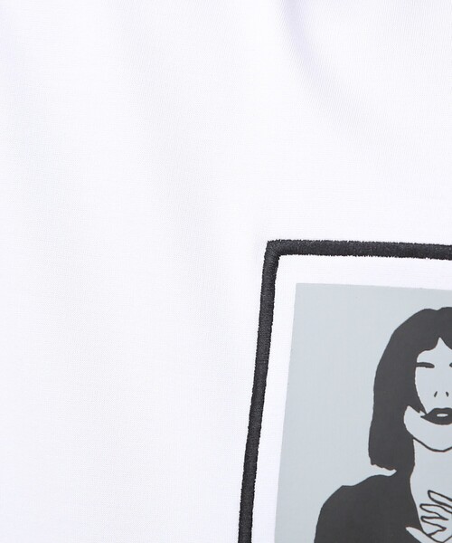 tk.TAKEO KIKUCHI（ティーケータケオキクチ）の「◆ポートレートピクチャーTシャツ（Tシャツ/カットソー・メンズ・ホワイト/ブラック・01/02/03）」の13枚目の写真