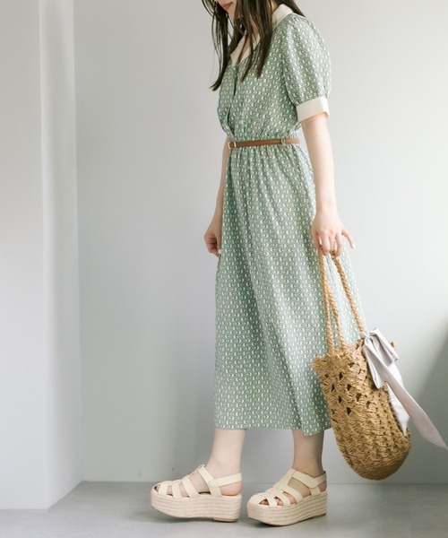 【rurumu:】ワンピース 2020ss olive オリーブ カーキ rurumu:】ワンピース 2020ss olive オリーブ カーキ - メルカリ