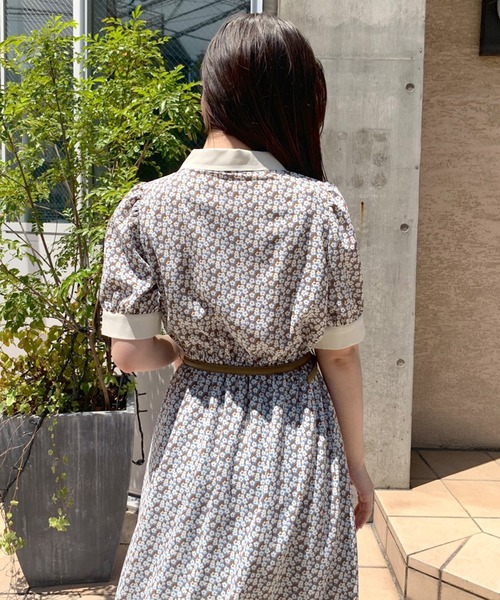 OLIVE des OLIVE（オリーブデオリーブ）の「【WEB限定】クレリック開襟ワンピース（ワンピース・レディース・ブラック/サックスブルー/ミント・FREE）」の21枚目の写真