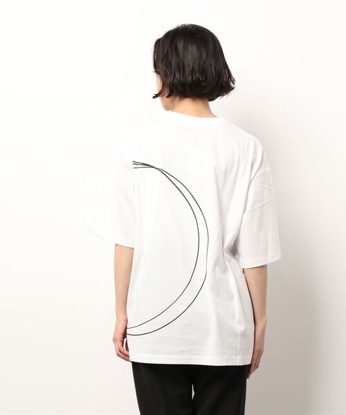 PICCIN（ピッチン）の「ナンバリングプリントTシャツ（Tシャツ/カットソー・レディース・オフホワイト/ブラック・M）」の4枚目の写真