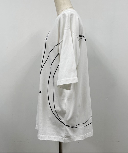 PICCIN（ピッチン）の「ナンバリングプリントTシャツ（Tシャツ/カットソー・レディース・オフホワイト/ブラック・M）」の10枚目の写真