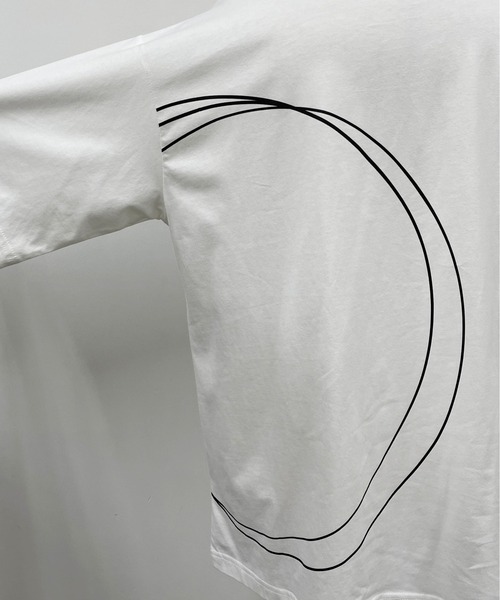 PICCIN（ピッチン）の「ナンバリングプリントTシャツ（Tシャツ/カットソー・レディース・オフホワイト/ブラック・M）」の15枚目の写真