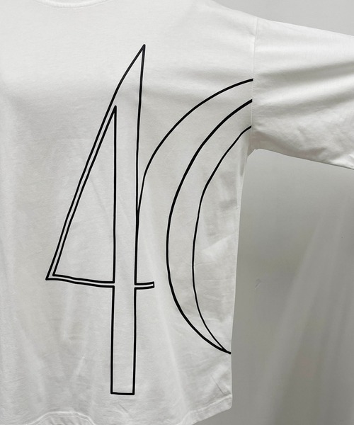 PICCIN（ピッチン）の「ナンバリングプリントTシャツ（Tシャツ/カットソー・レディース・オフホワイト/ブラック・M）」の14枚目の写真