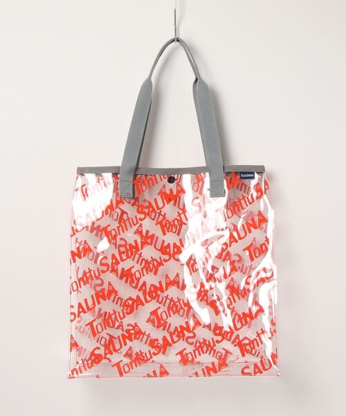 チャイハネ（チャイハネ）の「【チャイハネ】トントゥサウナビニールバッグ（トートバッグ・レディース・ブラック/オレンジ/ブルー・FREE）」の3枚目の写真