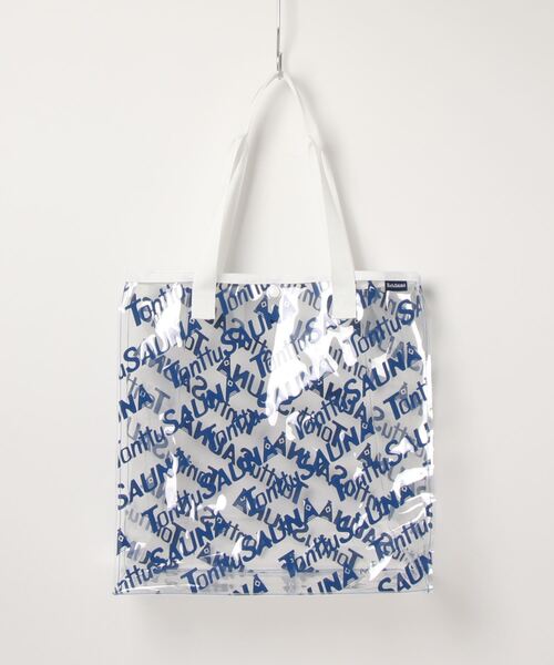 チャイハネ（チャイハネ）の「【チャイハネ】トントゥサウナビニールバッグ（トートバッグ・レディース・ブラック/オレンジ/ブルー・FREE）」の2枚目の写真