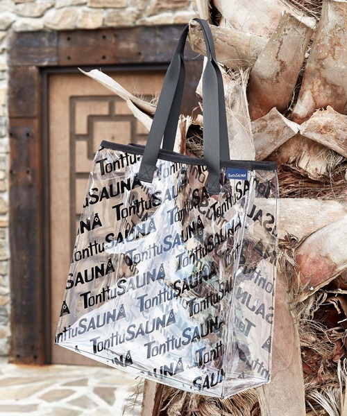 チャイハネ（チャイハネ）の「【チャイハネ】トントゥサウナビニールバッグ（トートバッグ・レディース・ブラック/オレンジ/ブルー・FREE）」の10枚目の写真