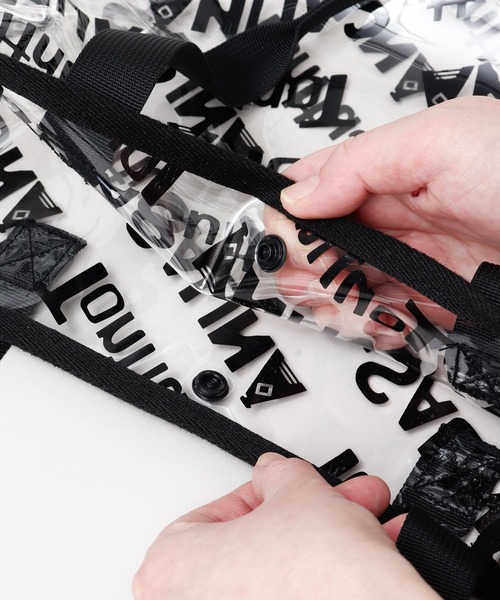 チャイハネ（チャイハネ）の「【チャイハネ】トントゥサウナビニールバッグ（トートバッグ・レディース・ブラック/オレンジ/ブルー・FREE）」の6枚目の写真