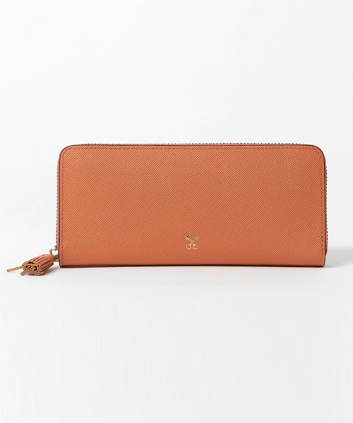 SAZABY財布 美品 サザビー 二つ折り長財布 レディース SAZABY 中古 : Rehello by