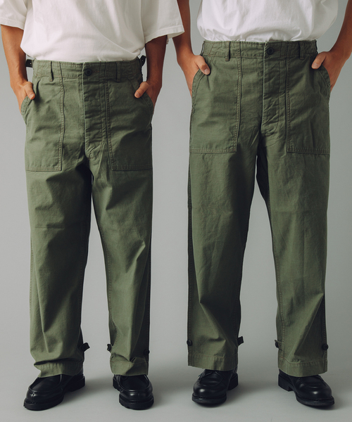 JOURNAL STANDARD(ジャーナルスタンダード)の「【VSシリーズ】 バックサテンベイカー REG パンツ(カーゴパンツ・メンズ・カーキ・LARGE/MEDIUM)」の15枚目の写真