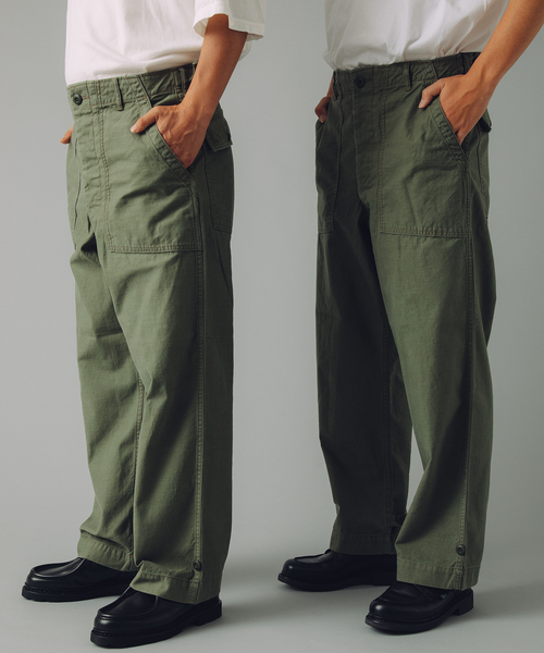 JOURNAL STANDARD(ジャーナルスタンダード)の「【VSシリーズ】 バックサテンベイカー REG パンツ(カーゴパンツ・メンズ・カーキ・LARGE/MEDIUM)」の16枚目の写真