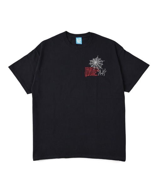 Bless U カモフラージュロゴ Tシャツ 黒 セール】【BLESS YOU