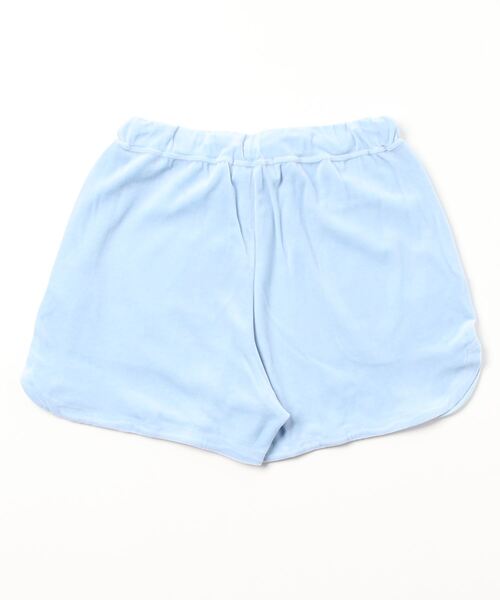 A BATHING APE(アベイシングエイプ)の「BAPE VELOUR EASY SHORTS L(その他パンツ・レディース・サックスブルー/パープル・X-SMALL/SMALL)」の3枚目の写真