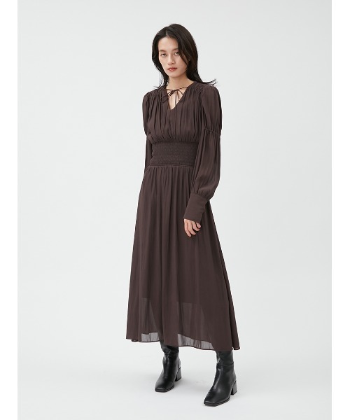 FRAY I.D（フレイアイディー）の「ウエストシャーリングシフォン