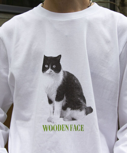 GLOSTER(グロスター)の「《新柄&新色追加!!》【GLOSTER/グロスター】DOG&CAT 犬猫プリントロンT(Tシャツ/カットソー・メンズ・ホワイト系その他/ホワイト系その他2/ホワイト系その他3/ホワイト系その他4/ホワイト系その他5/ホワイト系その他6/グレー系その他/グレー系その他2/グレー系その他3/グレー系その他4/グレー系その他5/グレー系その他6・M/L/XL)」の3枚目の写真