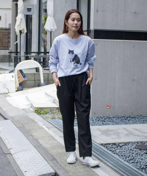 GLOSTER(グロスター)の「《新柄&新色追加!!》【GLOSTER/グロスター】DOG&CAT 犬猫プリントロンT(Tシャツ/カットソー・メンズ・ホワイト系その他/ホワイト系その他2/ホワイト系その他3/ホワイト系その他4/ホワイト系その他5/ホワイト系その他6/グレー系その他/グレー系その他2/グレー系その他3/グレー系その他4/グレー系その他5/グレー系その他6・M/L/XL)」の19枚目の写真