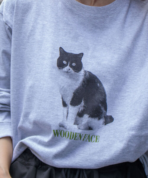 GLOSTER(グロスター)の「《新柄&新色追加!!》【GLOSTER/グロスター】DOG&CAT 犬猫プリントロンT(Tシャツ/カットソー・メンズ・ホワイト系その他/ホワイト系その他2/ホワイト系その他3/ホワイト系その他4/ホワイト系その他5/ホワイト系その他6/グレー系その他/グレー系その他2/グレー系その他3/グレー系その他4/グレー系その他5/グレー系その他6・M/L/XL)」の21枚目の写真