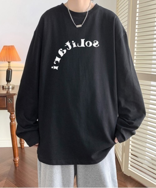 MGV（エムジーヴィー）の「デザインフォントロンT（Tシャツ/カットソー・メンズ・グレー/ダークグレー/ブルー/ホワイト/ブラック・MEDIUM/LARGE/X-LARGE）」の6枚目の写真