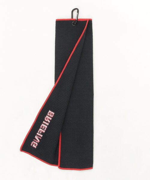 BRIEFING（ブリーフィング）の「【ブリーフィングゴルフ】TOUR TOWEL（ハンカチ/ハンドタオル・メンズ・ブラック/ホワイト・FREE）」の3枚目の写真