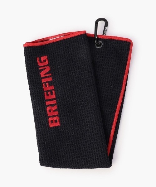 BRIEFING（ブリーフィング）の「【ブリーフィングゴルフ】TOUR TOWEL（ハンカチ/ハンドタオル・メンズ・ブラック/ホワイト・FREE）」の2枚目の写真