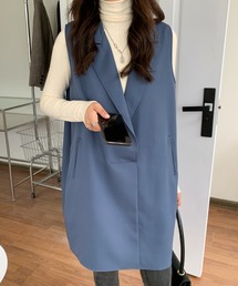 チュニックテーラーベスト