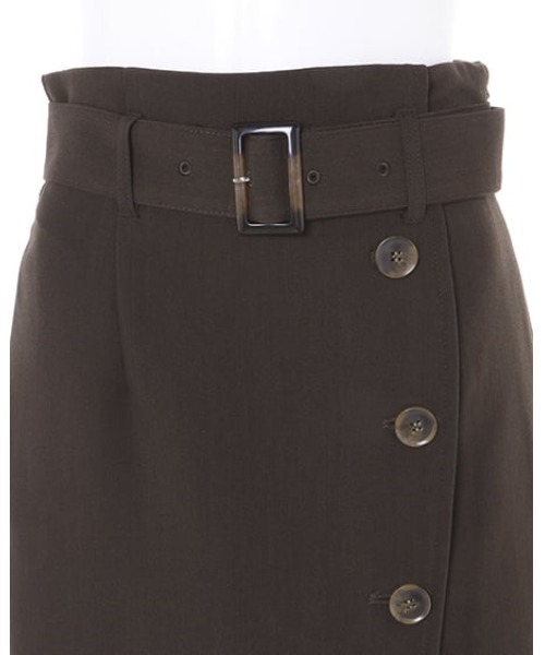 INGNI(イング)の「共ベルト付スリットナロースカート(スカート・レディース・ブラウン系その他2/ライトベージュ/ブラック/ブラウン・FREE)」の20枚目の写真