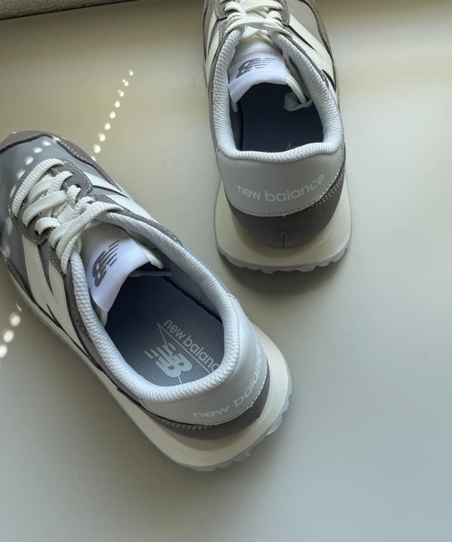 NEW BALANCE（ニューバランス）の「NEW BALANCE　WS237（スニーカー・レディース・ホワイト/グレー・24.5/24/23.5）」の9枚目の写真