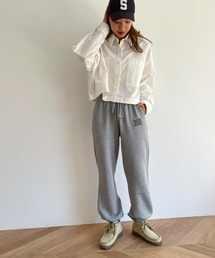 CANAL JEAN | RCW BLUE LABEL(ブルーレーベル) "common"刺繍スウェットパンツ(スウェットパンツ)