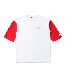 IN THE HOUSE | IN THE HOUSE WOMEN BI COLOR BIG SS TEE ith-0126(Tシャツ/カットソー)