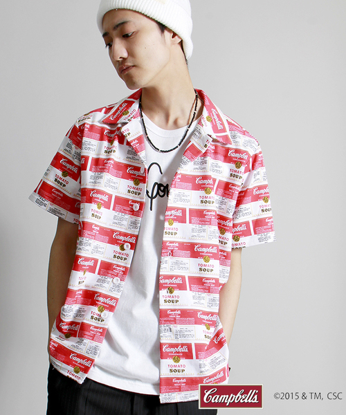 WEGO（ウィゴー）の「∴WEGO/CAMPBELLパターンシャツ（シャツ/ブラウス・メンズ・ブラック/レッド・LARGE/MEDIUM）」の2枚目の写真