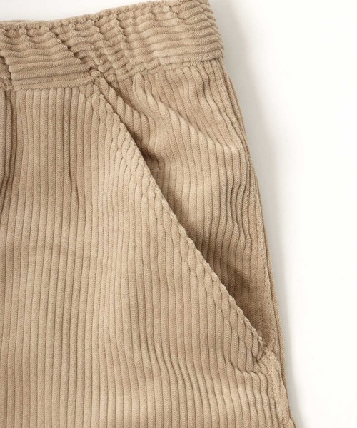 Lazar（ラザル）の「Wide silhouette Corduroy Balloon Pants/セットアップ対応 ワイドシルエット コーデュロイ バルーンパンツ/イージーパンツ（チノパンツ・メンズ・ブラック/ブラウン/カーキ/アイボリー・LL/L/M）」の20枚目の写真