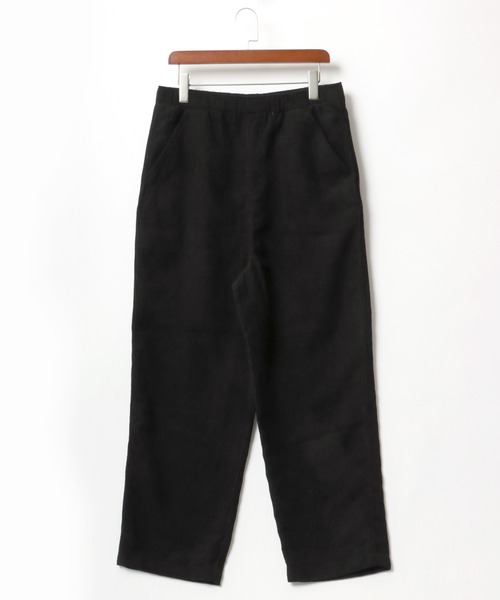 Lazar（ラザル）の「Wide silhouette Corduroy Balloon Pants/セットアップ対応 ワイドシルエット コーデュロイ バルーンパンツ/イージーパンツ（チノパンツ・メンズ・ブラック/ブラウン/カーキ/アイボリー・LL/L/M）」の8枚目の写真