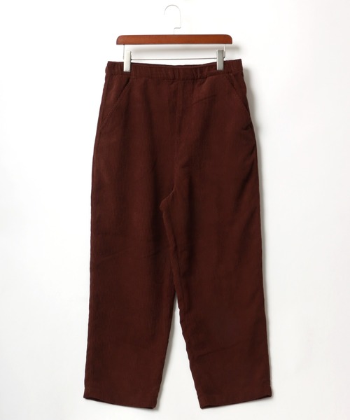 Lazar（ラザル）の「Wide silhouette Corduroy Balloon Pants/セットアップ対応 ワイドシルエット コーデュロイ バルーンパンツ/イージーパンツ（チノパンツ・メンズ・ブラック/ブラウン/カーキ/アイボリー・LL/L/M）」の10枚目の写真
