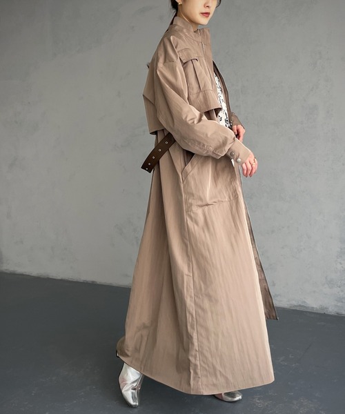 &g'aime(アンジェム)の「【&g’aime】3wayモッズコート(モッズコート・レディース・モカ/カーキ/ブラック・FREE)」の21枚目の写真