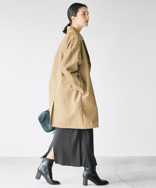 avecmoi（アヴェクモワ）の「【佐藤かなさんプロデュース】 アヴェクモワ　ハーフトップコート〈ベージュ〉（その他アウター・レディース・ベージュ・2/1）」の3枚目の写真