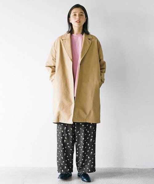 avecmoi（アヴェクモワ）の「【佐藤かなさんプロデュース】 アヴェクモワ　ハーフトップコート〈ベージュ〉（その他アウター・レディース・ベージュ・2/1）」の5枚目の写真