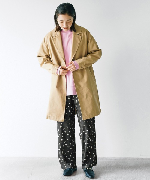 avecmoi（アヴェクモワ）の「【佐藤かなさんプロデュース】 アヴェクモワ　ハーフトップコート〈ベージュ〉（その他アウター・レディース・ベージュ・2/1）」の6枚目の写真