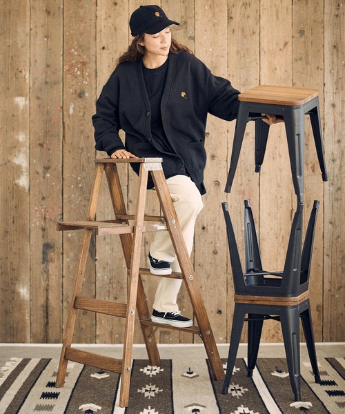 UN-FILLED(アンフィルド)の「mcg3135-Gerbera one point stitched Cardigan カーディガン(カーディガン/ボレロ・メンズ・ブラウン/ブラック/グリーン・XL/L/M)」の20枚目の写真