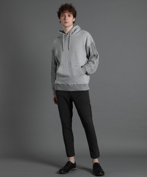 LANVIN en Bleu（ランバンオンブルー）の「異素材MIX 切替ニット