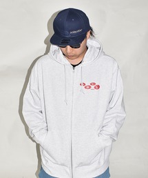 DOUBLE STEAL | Marble LOGO ZIPパーカー(パーカー)