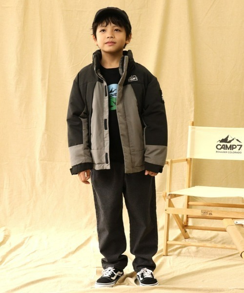 セール】【CAMP7】2WAY中綿切り替えアウター（ダウンジャケット/コート