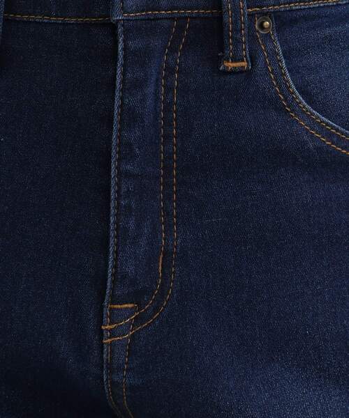 SHOO・LA・RUE（シューラルー）の「◆【洗える/SS-3L】裏面起毛デニムテーパードパンツ（デニムパンツ・レディース・ブルー/ダークネイビー・01/02/03/04/05/10）」の17枚目の写真