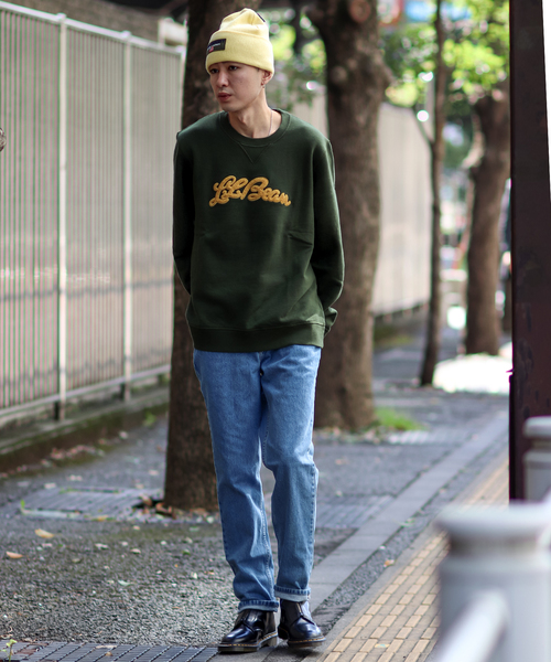 L.L.Bean(エルエルビーン)の「【L.L.Bean /エル エル ビーン】Athletic Crew Sweatshirts(スウェット・メンズ・グレー/グリーン・LARGE/X-LARGE)」の11枚目の写真