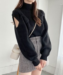 ショルダースリットニット　172687