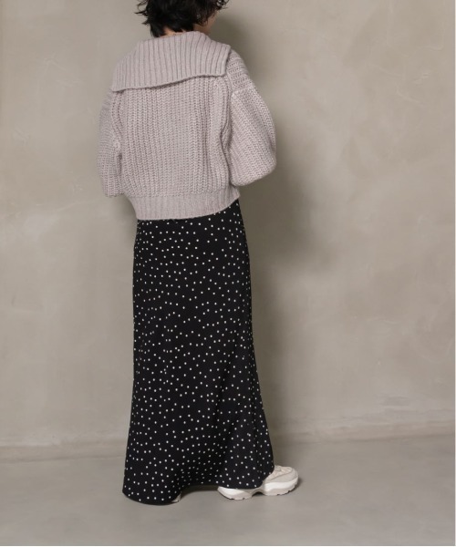 RANDA（ランダ）の「ローゲージニットカーディガン（カーディガン/ボレロ・レディース・ホワイト/パープル/ピンク・FREE）」の9枚目の写真