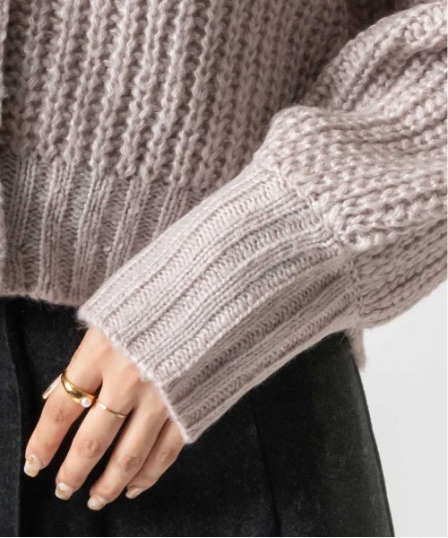 RANDA（ランダ）の「ローゲージニットカーディガン（カーディガン/ボレロ・レディース・ホワイト/パープル/ピンク・FREE）」の17枚目の写真