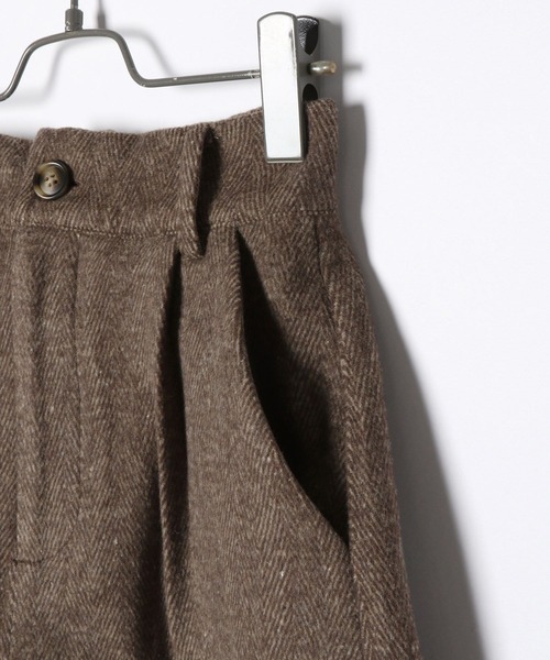 Heather(ヘザー)の「起毛ヘリンボーンショートパンツ 175783(その他パンツ・レディース・ブラック系その他/ブラウン系その他/ホワイト系その他・S/M)」の7枚目の写真
