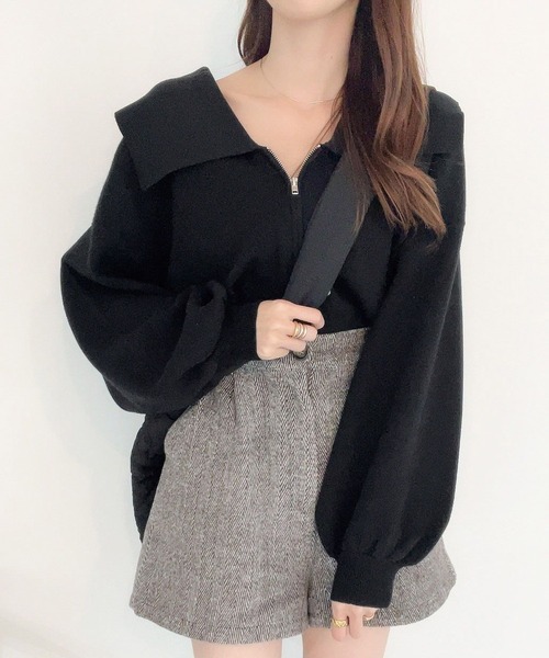 Heather(ヘザー)の「起毛ヘリンボーンショートパンツ 175783(その他パンツ・レディース・ブラック系その他/ブラウン系その他/ホワイト系その他・S/M)」の21枚目の写真