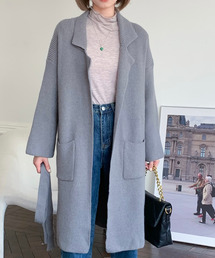 ロングニットカーディガン